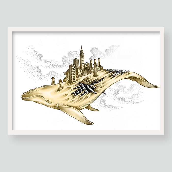 Jonah And The Whale - white frame Jonah And The Whale - white frame. Alf Alone. Portuguese Artists